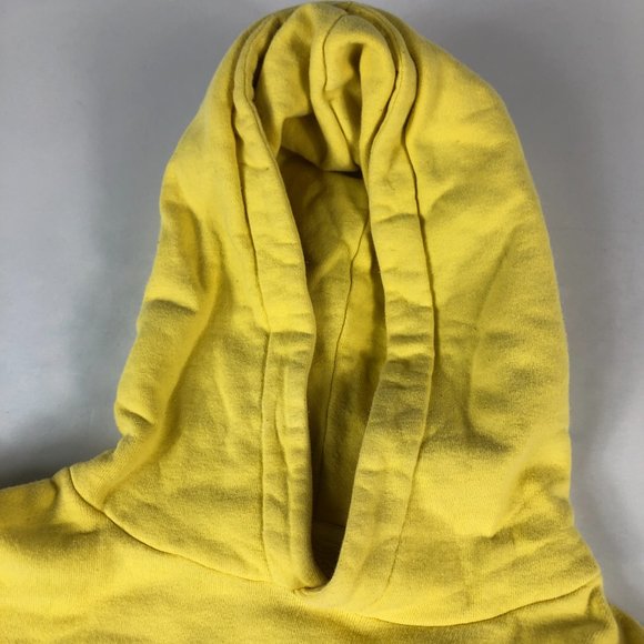 Kith Sponge Bob Squarepants Kids 7 Yellow & Black Embroidered Long Sleeve Hoodie - Picture 7 of 13